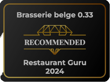 Brasserie belge 0.33: Recommended, Restaurant Guru 2024